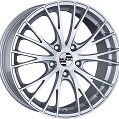 Шины R18 5x112 8J ET39 D66,45 MAK Rennen Silver 