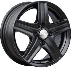 Диск R14 4x100 5,5J ET49 D56,6 Скад Магнум Чёрный бархат