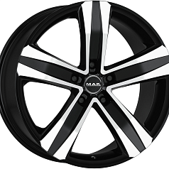 Диск R18 5x160 7,5J ET50 D65,1 MAK Stone 5 Black Mirror