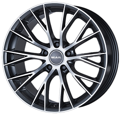 Шины R18 5x120 8J ET20 D72,6 MAK Munchen Gunmetal Mirror Face 
