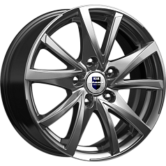 Диск R14 4x100 5,5J ET35 D67,1 К&К Игуана (КС566) Дарк платинум