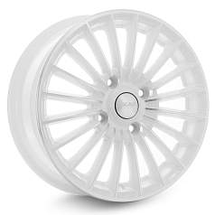 Диск R15 4x114,3 6J ET45 D66,1 Скад Веритас алмаз-белый 