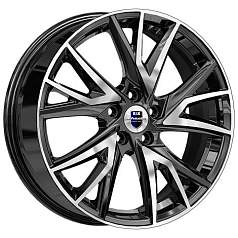 Диск R18 5x114,3 6,5J ET35 D67,1 K&K Кайлас (КС1054) алмаз чёрный
