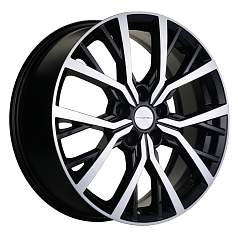 Диск R18 5x114,3 7J ET45 D60,1 Khomen KHW1806 (Grand Vitara/lifan X70/Changan CS75) Black-FP