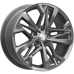 Диск R18 5x108 8J ET50 D63,35 Скад Ультима графит 