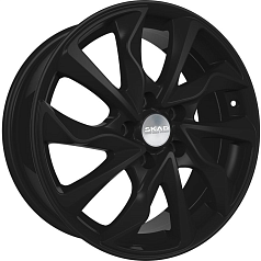 Диск R17 5x108 7J ET45 D63,35 Скад Марсель(Marseille) Чёрный бархат 