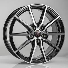 Диск R16 5x112 6,5J ET42 D57,1 NZ Wheels R-03 BKF