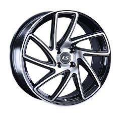 Диск R17 5x114,3 7,5J ET45 D67,1 LS Wheels 1054 BKF