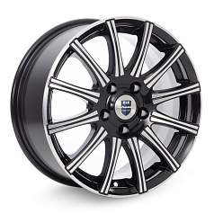 Диск R16 5x112 7J ET45 D57,1 K&K КС478 Сиеста-оригинал алмаз черный