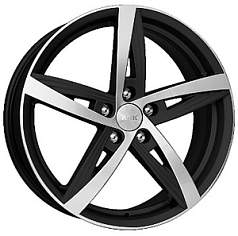 Диск R18 5x114,3 7,5J ET38 d66,1 K&K Дольче Вита алмаз черный (КС559)