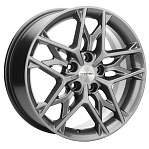 R17 5x114,3 7J ET49 D67,1 Khomen KHW1709 (ZV 17_Hyundai Elantra) Gray