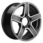 R16 5x139,7 6,5J ET40 D98,5 Khomen KHW1614 (Lada Niva 4x4) Gray-FP