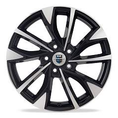 Диск R17 5x114,3 7J ET45 D60,1 К&К Роквуд (КС900-15) алмаз черный