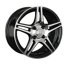 Диск R17 4x100 7,5J ET42 D60,1 LS Wheels 770 BKF