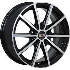 Диск R16 5x114,3 6,5J ET38 D67,1 Alcasta M61 BKF