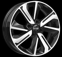 Диск R15 4x100 6J ET46 D54,1 Скад KL-319 алмаз 