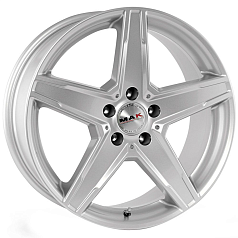 Шины R18 5x112 9J ET50 D66,6 MAK Stern Silver 