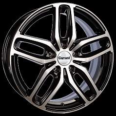 Диск R17 5x114,3 6,5J ET40 D67,1 Carwel Виви 199 AB