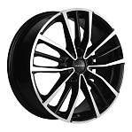 R18 5x114,3 7J ET53 D54,1 Khomen KHW1812 (Geely Coolray) Black-FP