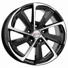 Диск R18 5x114,3 8J ET50 60,1 K&K C,T,G, (КС687) алмаз черный 