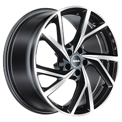 Диск R18 5x112 8J ET26 D66,45 MAK Kassel Black Mirror