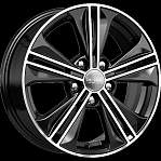 R16 5x114,3 6J ET47 D67,1 iFree КС-778 алмаз чёрный