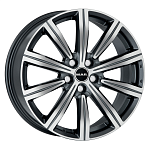 R19 5x120 8J ET38 D72,6 MAK Birmingham Gunmetal Mirror Face 
