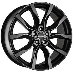Диск R20 5x120 9,5J ET53 D72,6 MAK Highlands Matt Black 