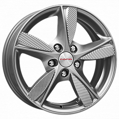 Диск R16 5x100 6,5J ET48 56,1 K&K Кинезис-оригинал (КС679) дарк платинум 
