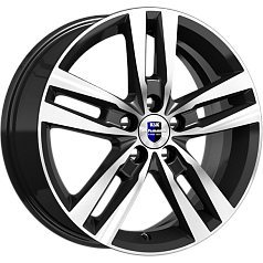 Диск R16 5x100 6,5J ET48 D56,1 Rapid Rassvet-оригинал (КС868) Алмаз-черный SK