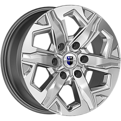 Диск R17 6x114,3 7,5J ET30 D66,1 K&K Тейт (КС1050-02) дарк платинум