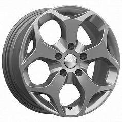 Диск R16 5x100 6,5J ET38 D67,1 Скад Гамбург графит 