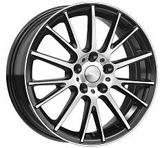 Диск R17 5x112 6,5J ET49 D66,6 Скад Дубай алмаз 