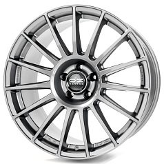 Диск R20 5x112 10,0J ET43 D79 OZ Superturismo Dakar Matt Graphite Silver Lettering d-XL