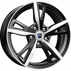 Диск R16 5x114,3 6,5J ET45 60,1 K&K Фишт-оригинал (КС690) алмаз черный 