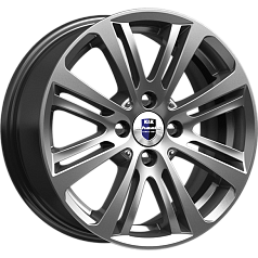 Диск R14 4x100 5,5J ET35 D67,1 К&К Беринг дарк-платинум