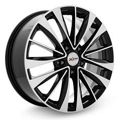 Диск R17 5x108 7,0J ET45 67,1 X'trike X-126 BK/FP
