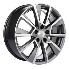 Диск R18 5x114,3 7J ET38 D67,1 Khomen KHW1802 ( 18_ZV Outlander) Gray-FP