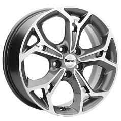 Диск R17 5x114,3 7J ET50 D67,1 Carwel Синтур 1702 (CX-5/Seltos) AGR