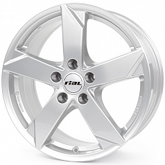 Диск R16 5x112 6,5J ET46 D57,1 Rial Kodiak Polar Silver