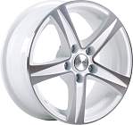 R15 5x112 6,5J ET43 D57,1 Скад Sakura алмаз-белый