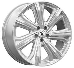 Диск R20 5x112 8,5J ET27 D66,6 Скад Premium Series Kleemann (КР1067) Elite Silver
