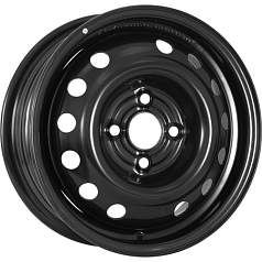 Диск R14 4x100 5,5J ET39 D56,6 Евразиа ТАПО 53A39Z Black