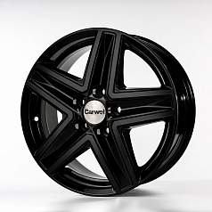 Диск R16 5x118 6,5J ET50 D71,1 Carwel Витим 237 BK