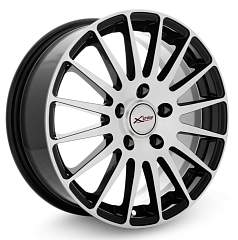 Диск R16 5x114,3 6,5J ET45 D66,1 X'trike X-128 BK/FP 