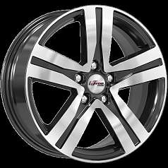 Диск R17 5x114,3 7J ET45 D67,1 iFree Rebel (КС913-03) Блэк Джек