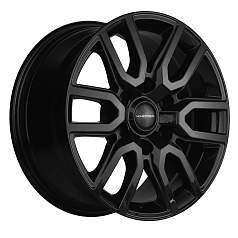 Диск R17 6x139,7 8J ET38 D67,1 Khomen KHW1723 (Mitsubishi L200) Black