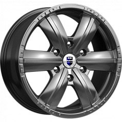 Диск R17 6x139,7 7,5J ET46 D67,1 Rapid Окинава-оригинал (КС635) блэк платинум