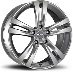 Шины R16 5x114,3 6,5J ET40 D76 MAK Zenith Hyper Silver 