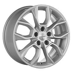 Диск R17 5x114,3 7J ET47 D67,1 Khomen KHW1713 ( 17 ZV SantaFe) F-Silver
